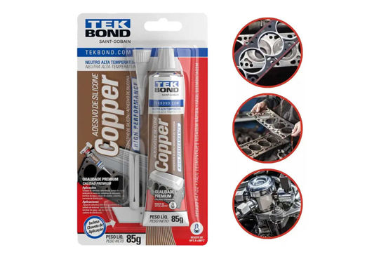 Imagem de 66254430982 - SILICONE - OXIMICO COPPER 85G - TEKBOND