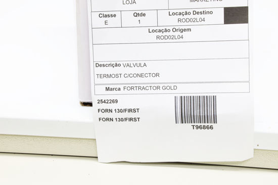 Imagem de 2542269 - VALVULA - TERMOST C/CONECTOR - FORTRACTOR PARTS